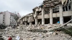 Romos épület Ukrajnában. Illusztráció