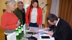 Turisztikai könyvbemutató a Munkácsy Mihály Magyar Házban - Bakancsra fel! Fotó: Kárpátinfo/Kovács Elemér