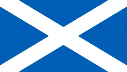 Skócia zászlaja. ( Illusztráció )