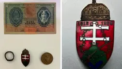 Régiségeket foglaltak le Asztélynál. Fotó: Kárpátaljai Vámhivatal