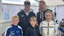 Gokartversenyt nyert a kétszeres F1-világbajnok lánya