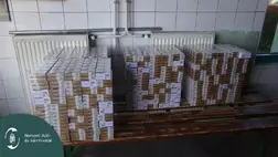 Az ülések alá rejtette a cigit Beregsuránynál. Fotó: NAV