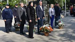 A csernobili tragédia áldozataira emlékeztek Beregszászban. Fotó: Babják Zoltán Facebook-oldala