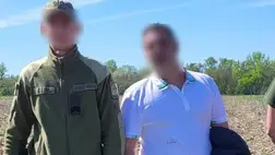 Hamis útlevéllel rendelkező izraeli férfit tartóztattak fel a újlaki határőrök. Fotó: Ukrán Állami Határőrszolgálat