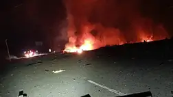 Legkevesebb hatan meghaltak a Harkiv elleni orosz dróntámadásban. Fotó:  t.me/synegubov