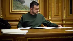 Volodimir Zelenszkij, Ukrajna elnöke. Fotó:  president.gov.ua