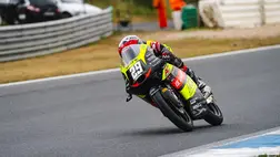 Megtört a jég, harmadjára már meglátta a kockás zászlót Farkas Kevin. Fotó: DAST Media