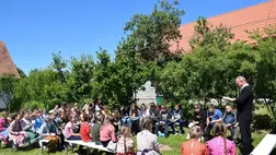 Pünkösdváró: a Nagyberegi Tájház évadzáró foglalkozása - Fókuszban a bibliai történet. Fotó: Kárpátinfo/Kovács Elemér