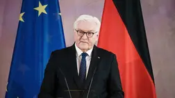 Frank-Walter Steinmeier német elnök (Fotó: EPA/CLEMENS BILAN)