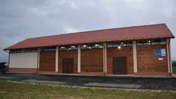 Pajtaszínházat avattak Mezőgecsében - Rombolás helyett építkezés. Fotó: Kárpátinfó/ Kovács Elemér