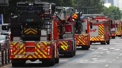 Többen életüket vesztették Dél-Koreában egy szállodatűzben. Fotó forrása: EPA/Yonhap Dél-Korea