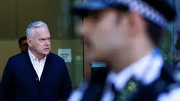 Huw Edwards a BBC volt műsorvezetője (Fotó: EPA/Tolga Akmen)