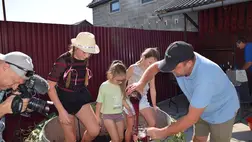 Folytatódik a Telekamra kezdeményezés - Szüreti hagyományok ápolása Benében. Fotó: Kárpátinfo/Kovács Elemér