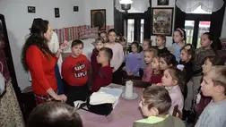 Évadzáró foglalkozás a Nagyberegi Tájházban - Karácsony a középpontban. Fotó: Kárpátinfó/ Kovács Elemér