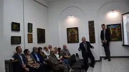 Emlékkiállítás a beregszászi Na’Conxypan Galériában - Benkő György, a sokoldalú művész. Fotó: Kárpátinfo/Kovács Elemér