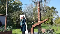 ’56 emléke előtt tisztelegtek Beregszászban - A múlt kötelez – a bátraknak tisztelet. Fotó: Kárpátinfó/ Kovács Erzsébet