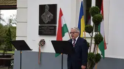 Perényi Zsigmondra és az aradi vértanúkra emlékeztek Beregardóban - Hazaszeretet, kitartás, istenhit. Fotó: Kárpátinfó/ Kovács Erzsébet