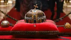 Szent Korona (MTI/Koszticsák Szilárd)