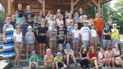  Egyházmegyei gyermektábor az MRSZ támogatásával - Kikapcsolódás, töltekezés – Isten közelében. Fotó: Kárpátinfo/Kovács Erzsébet