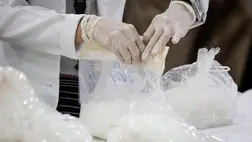 Kétszázmilliárd forint értékű metamfetamint foglalt le az ausztrál rendőrség.  Fotó: MTI/EPA/Mark R. Cristino