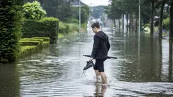 Áradásokat okoztak a heves esőzések Hollandiában