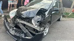 Balesetеt szenvedett miközben menekült a rendőrök elől Kárpátalján. Véralkoholszintje közel 15-szöröse volt a megengedett határértéknek. Fotó: Nemzeti Rendőrség