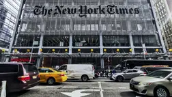 Elnökválasztás: a The New York Times a Demokrata Párt jelöltjeit támogatta az elnökválasztásokon az elmúlt hat évtizedben, és ez most veszélybe került a sztrájk miatt Fotó: Beata Zawrzel / NurPhoto / AFP