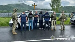 Újabb embercsempész került rendőrkézre Kárpátalján. Fotó: Nemzeti Rendőrség