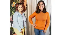 Erdélyi Mónika a felére fogyott: teljesen más ember az előtte-utána fotón