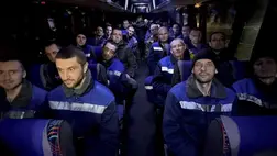 189 ukrán védő térhetett haza orosz hadifogságból. Fotó: Zelenszkij Telegram-csatornája