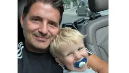 Hajdú Péter 2 éves kisfia cuki szőke herceg