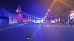 Halálos balesetet: egy ittas sofőr elütött egy zebrán áthaladó 73 éves nőt Nagyszőlősön. Fotó: Nemzeti Rendőrség