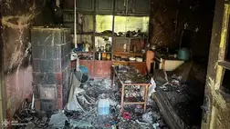 Kárpátalján egy 45 éves férfi életét vesztette a családi házában kitört tűzben. Fotó: DSZNSZ