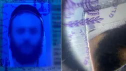 Hamis útlevéllel akart belépni Ukrajna területére egy izraeli állampolgár. Fotó: Ukrán Állami Határőrszolgálat 