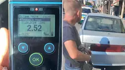 Az ittasan szabálytalankodó sofőr véralkoholszintje több mint 12-szerese volt a megengedett határértéknek. Fotó: Kárpátaljai Járőrszolgálat