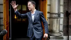  Mark Rutte leköszönő holland miniszterelnök lesz a NATO következő főtitkára. Fotó: MTI/EPA-ANP/Robin Utrecht
