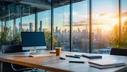 Konganak az ürességtől az irodák egy európai nagyvárosban, meglepő ok van a háttérben. Fotó: Portfolio