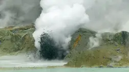 Az új-zélandi Fehér-sziget vulkán. (Fotó: Getty Images)