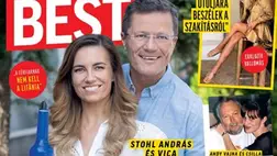 Stohl András 19 évvel fiatalabb felesége dögösebb, mint valaha