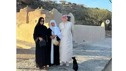 Szulák Andrea lánya akár egy arab hercegnő