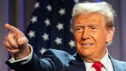 Donald Trump megválasztott amerikai elnök (Fotó: MTI/EPA/AFP pool/Allison Robbert)