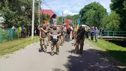 Kárpátalján utolsó útjára kísérték  Ivan Votykanics honvédet. Fotó: Alsóvereckei Községi Tanács Facebook-oldala