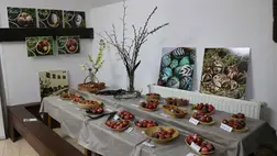 Vajdasági tojásdíszítők - Húsvéti előkészületek Délvidéken. Fotó: Hagyományok Háza Hálózat