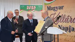 Ünnepi megemlékezés a Kárpátaljai Magyar Művelődési Intézetben - Értelmiségi fórum, koncert, kiállítás, elismerő oklevelek átadása. Fotó: Kárpátinfó/ Kovács Elemér