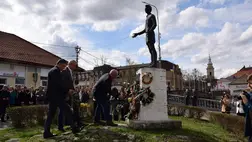 Rákóczi Főiskola: Ünnepség az 1848-49-es forradalom és szabadságharc tiszteletére - Béke, szabadság, egyetértés. Fotó: Kárpátinfó/ Kovács Elemér