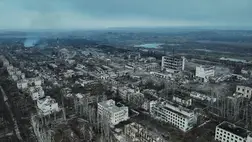 Donyeck megye sokat szenvedett a háború kitörése óta, a civil lakosság evakuálása továbbra is tart / Fotó: AFP