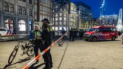 Az ukrán férfi Amszterdam belvárosában támadt rá a járókelőkre / Fotó: AFP