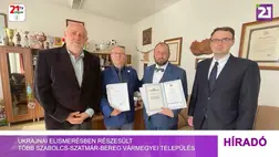 Ukrajnai elismerésben részesült több Szabolcs- Szatmár- Bereg vármegyei település