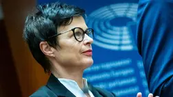 Marta Kos bővítési biztos. Fotó: AFP