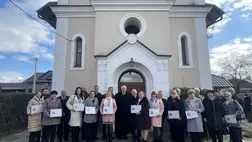 Házaspárok megáldása Tiszakeresztúrban 